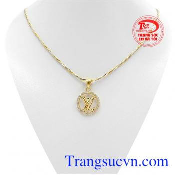 Bộ dây chuyền louis vuitton