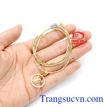 Bộ dây chuyền louis vuitton