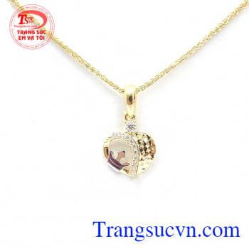 Bộ dây chuyền trái tim Queen