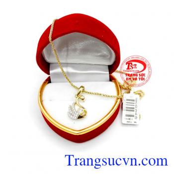 Bộ dây chuyền thiên nga nhập khẩu