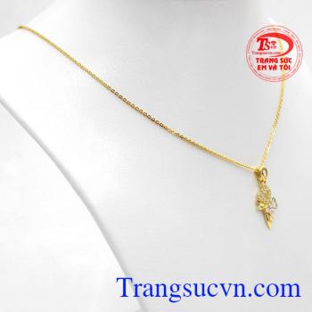 Bộ dây chuyền nơ quyến rũ