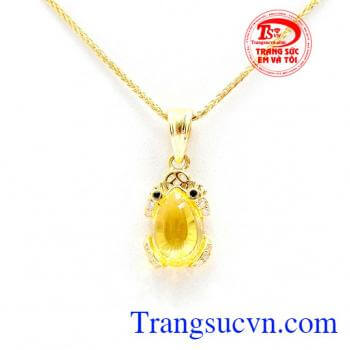 Sản phẩm phù hợp để làm quà tặng trong dịp đầu năm hoặc cho các chị em phụ nữ yêu thích kinh doanh để cầu được may mắn và giàu có,Bộ dây chuyền kim tiền