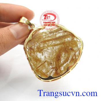 Mặt phật di lặc thạch anh tócMặt phật di lặc thạch anh tóc