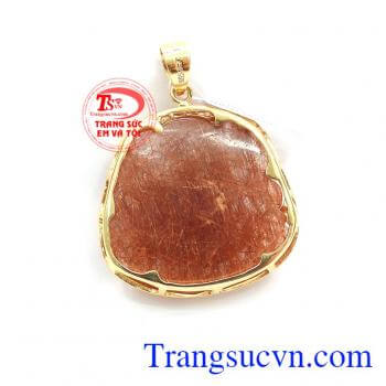 Mặt phật di lặc thạch anh bình an