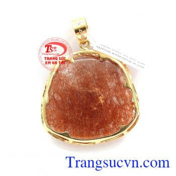 Mặt phật di lặc thạch anh bình an