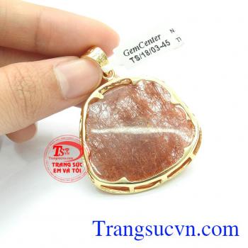 Mặt phật di lặc thạch anh bình an