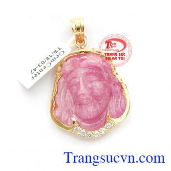 Mặt Chúa Giê-xu ruby thiên nhiên