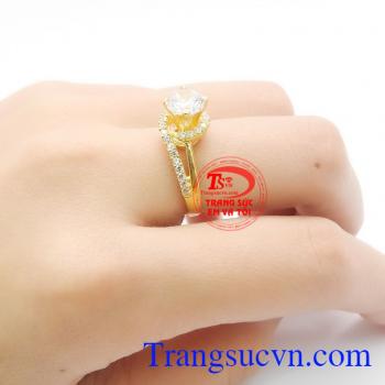 Nhẫn nữ vàng tây đẹp