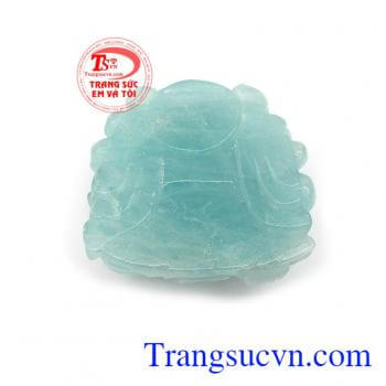 Phật di lặc aquamarine