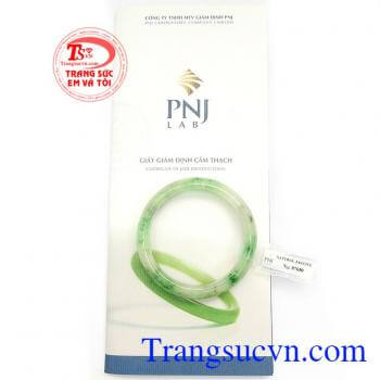 Vòng Ngọc Phỉ Thúy May Mắn