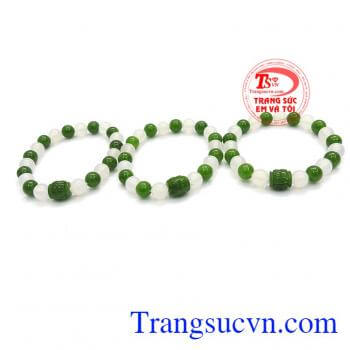 Chuỗi tay cẩm thạch may mắn