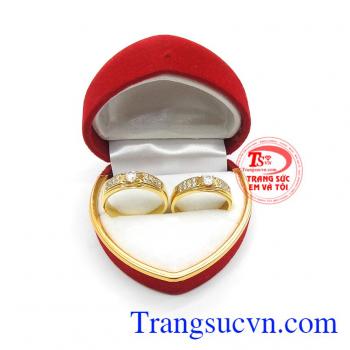 Nhẫn cưới trăm năm hạnh phúc