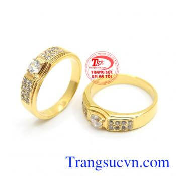 Nhẫn cưới trăm năm hạnh phúc