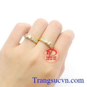 Nhẫn cưới trăm năm hạnh phúc