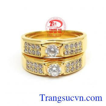 Nhẫn cưới trăm năm hạnh phúc