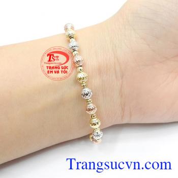 Lắc bi lấp lánh size nhỏ