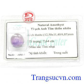 Viên Thạch Anh Tím May Mắn