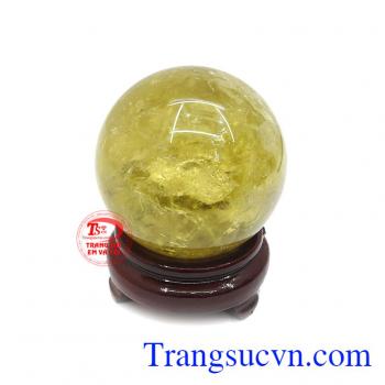 Cầu Thạch Anh Vàng Tài Lộc 8.5cm