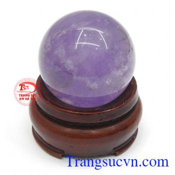 Cầu Thạch Anh Tím Vân Đẹp 7.5cm