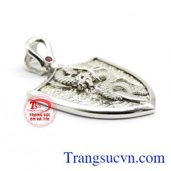 Mặt dây khiên rồng mạnh mẽ