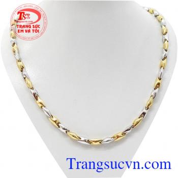 Dây chuyền nam đẹp vàng 18k