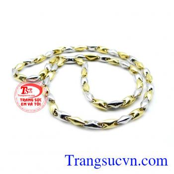 Dây chuyền nam đẹp vàng 18k