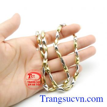 Dây chuyền nam đẹp vàng 18k