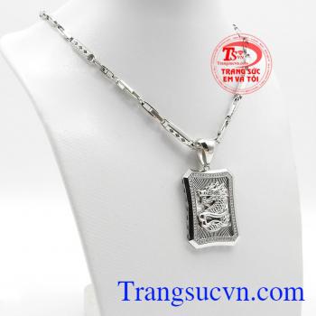 Bộ trang sức rồng vàng trắng