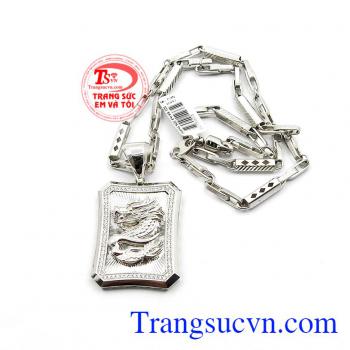 Bộ trang sức rồng vàng trắng