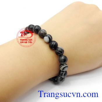 Chuỗi tay mã não 8 ly