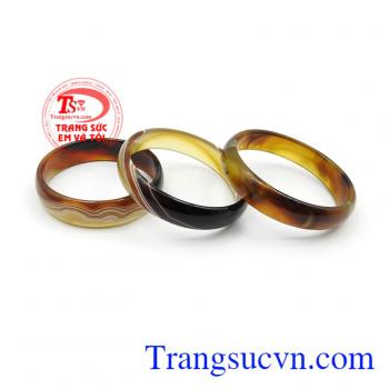 Vòng tay mã não vân nâu