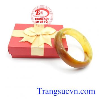 Vòng tay đá mã não vân nâu