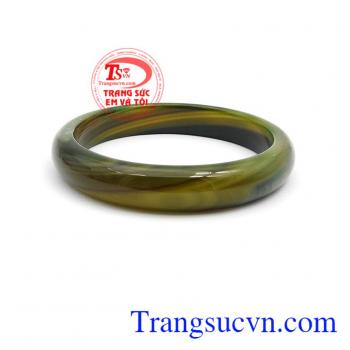 Vòng đá mã não xanh lục