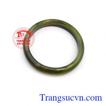 Vòng đá mã não xanh lục
