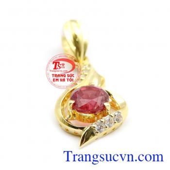 Mặt ruby thời trang