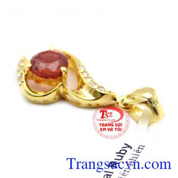 Mặt ruby thời trang