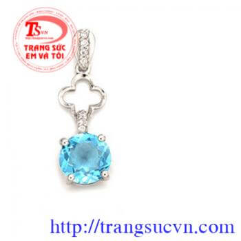 Đá topaz nước biển