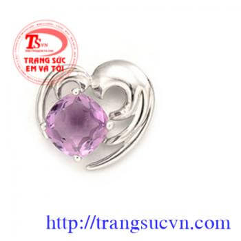 Mặt dây thạch anh tím