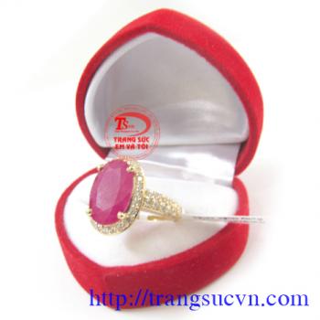 Nhẫn Ruby Nữ cao cấp