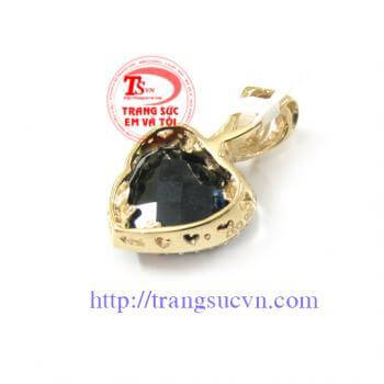 Mặt dây đá sapphire