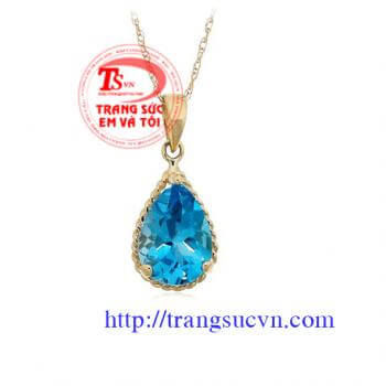 Đá topaz mặt dây