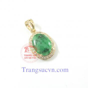 Mặt dây được chế tác trên chất liệu vàng tây 14k