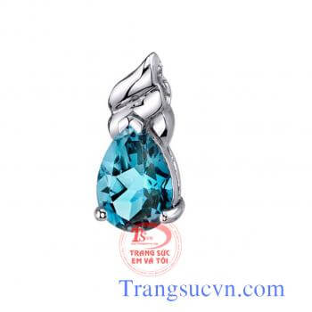 Mặt dây topaz giọt nước