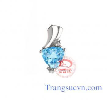 Mặt dây topaz giác