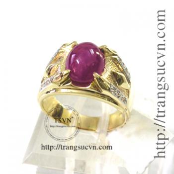 Nhẫn ruby lục yên