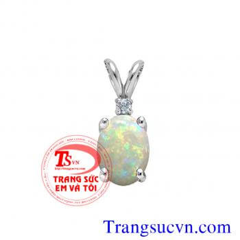 Đá opal quý vàng tây đẹp xinh