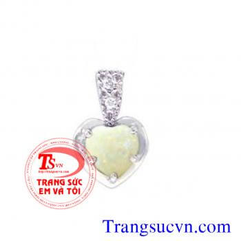 Đá opal gắn vàng