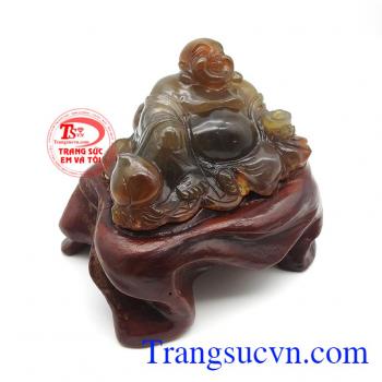 Phật đá mã não thiên nhiên