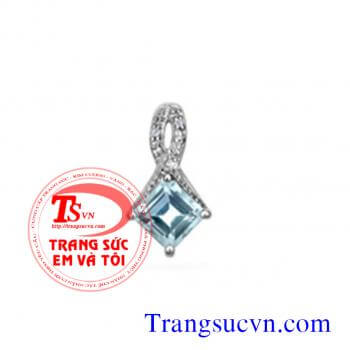 Mặt dây Aquamarine