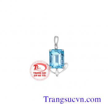 Mặt đá Topaz chữ nhật